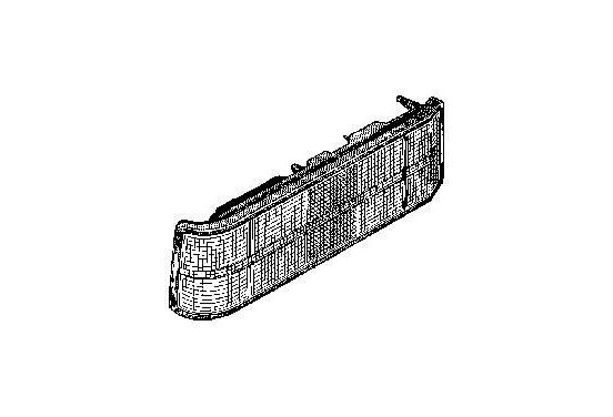 Achterlicht links  BOORD/MIDDEN ZWART 3710925 Van Wezel