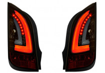 Set LED Achterlichten passend voor Seat Mii 2011- - Zwart/Smoke/Goud