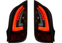 Set LED Achterlichten passend voor Volkswagen Up! &amp; Skoda Citigo 2011- - Zwart/Smoke/Goud