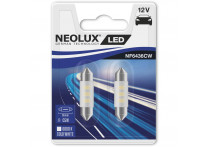 Neolux LED Retrofit 6000K - Festoon 36mm - 12V/0.5W - set &agrave; 2 stuks