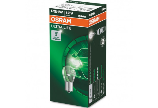 Osram Ultra Life 12V P21W BA15s