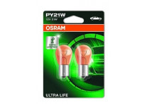 Osram Ultra Life 12V PT21W BAU15s - 2 stuks
