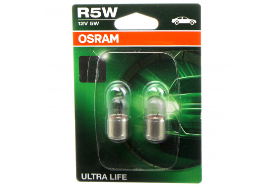 Osram Ultra Life 12V R5W BA15s - 2 stuks
