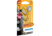 Philips 12961B2 W5W T10 wegdebase Vision 12V - 2 stuks