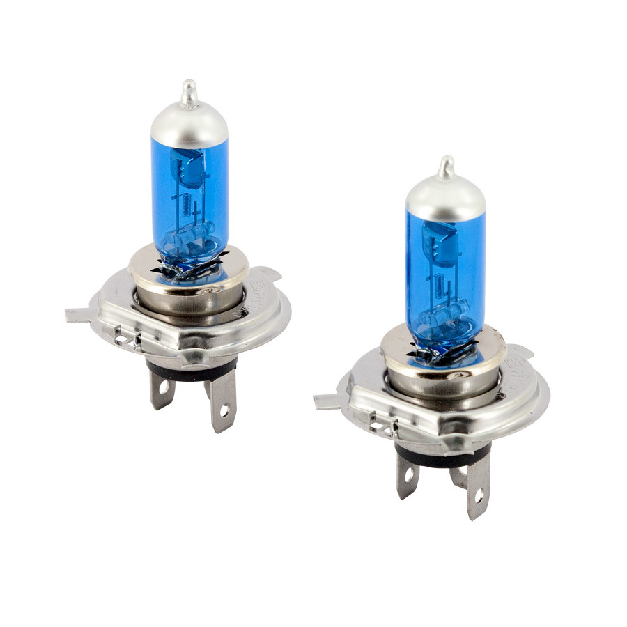 SuperWhite Blauw H4 60-55W/12V/4000K Lampen, set á (E13) | Winparts.nl Autolampen