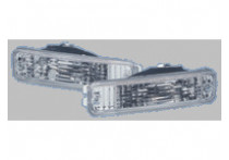 Set Frontknipperlichten passend voor (bumper) Honda Civic/CRX 1988-1990 - Helder