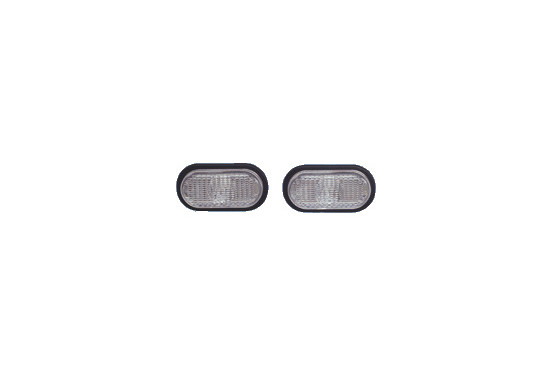 Set Zijknipperlichten passend voor Renault + Nissan Diversen - Wit
