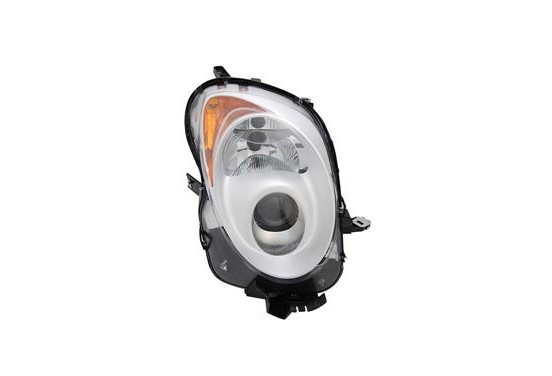 Koplamp rechts  H7+H7 inclusief stelmotor 0177962 Van Wezel