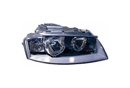 Koplamp rechts  H7+H7 inclusief MOTOR 0332962 Van Wezel