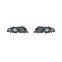 Set koplampen passend voor passend voor BMW 3-Serie E46 Sedan/Touring 1998-2001 - Chroom