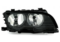 Koplamp rechts ZWART tot 8/'02 inclusief  stelmotor