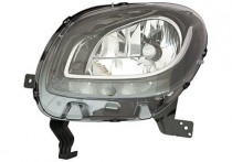 Dubbele koplamp voor links
