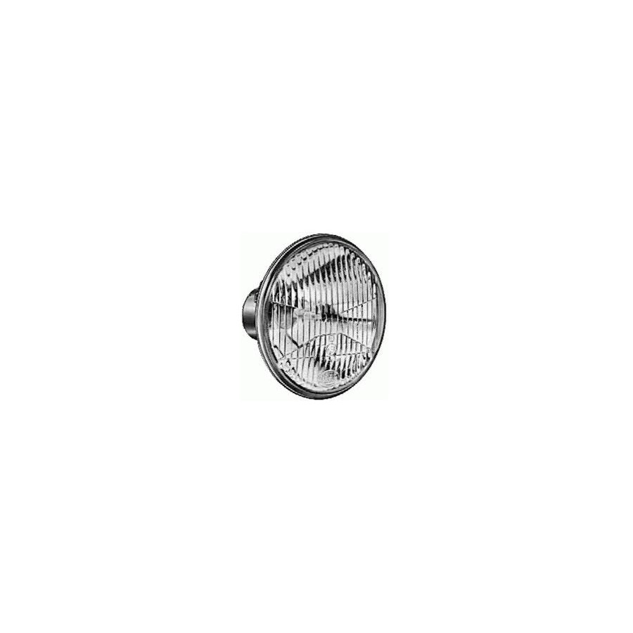 HELLA VALUEFIT Halogeen Optiek, koplamp - 12V / 24V - rechthoekig - Referentiegetal: 12.5 - Transparent - Stekker: Platte stekker - Voor - Aantal: 1 - 1LB 003 177-301