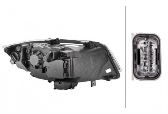 Koplamp links 1E1 354 699-011 Hella, afbeelding 3