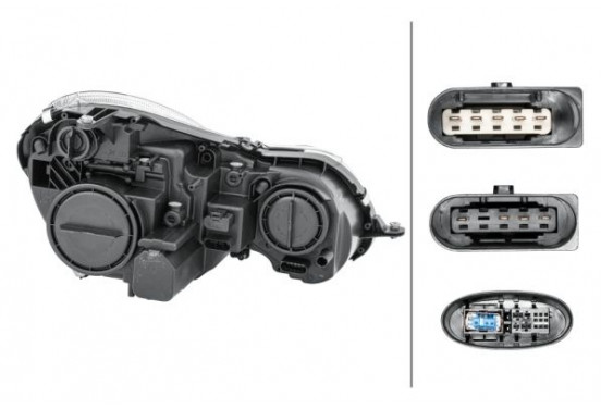 Koplamp links 1EL 009 260-551 Hella, afbeelding 3