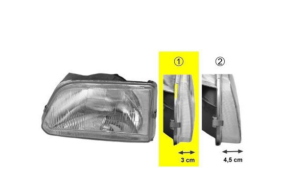 Koplamp links 5322941 Van Wezel, afbeelding 3