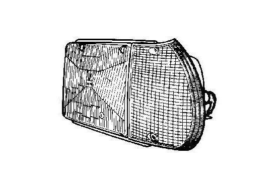 Koplamp links  -81 +KNIPPERLICHT 0112941 Van Wezel, afbeelding 2