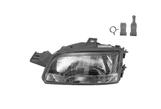 Koplamp links H4 +/-REG.ELEC.TYPE HELLA 1754961 Van Wezel, afbeelding 3