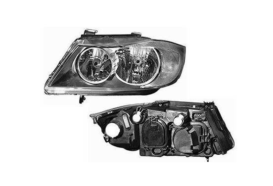 Koplamp links  H7+H7 type Valeo 0657961 Van Wezel, afbeelding 2