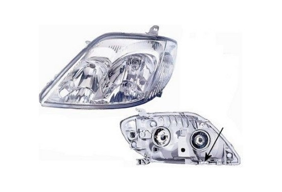 Koplamp links  met knipperlicht  4-deurs/STATION  HB3+H7 5395963 Van Wezel, afbeelding 3