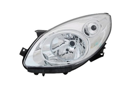 Koplamp links  met knipperlicht  H4 inclusief STELMOTOR Chrome 4371963 Van Wezel, afbeelding 2