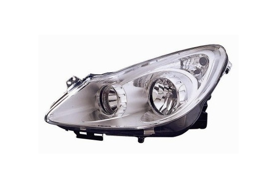 Koplamp links  met knipperlicht  H7+H1 3750961 Van Wezel