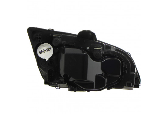 Koplamp links  met knipperlicht  H7+H1 ZWART Rand 1863963 Van Wezel, afbeelding 2