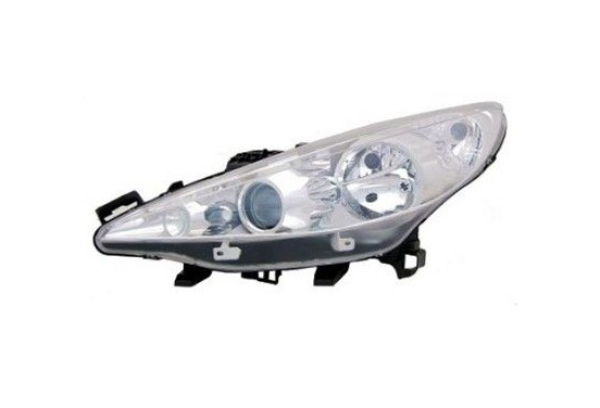 Koplamp links  met knipperlicht  H7+H7+H1 4029963 Van Wezel, afbeelding 2