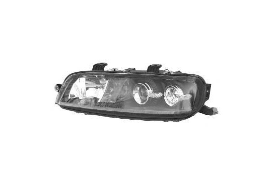 Koplamp links  met knipperlicht  tot 6/'01  2XH7 +H3 1620963 Van Wezel