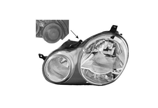 Koplamp links  met knipperlicht  Type Valeo 5827961 Van Wezel