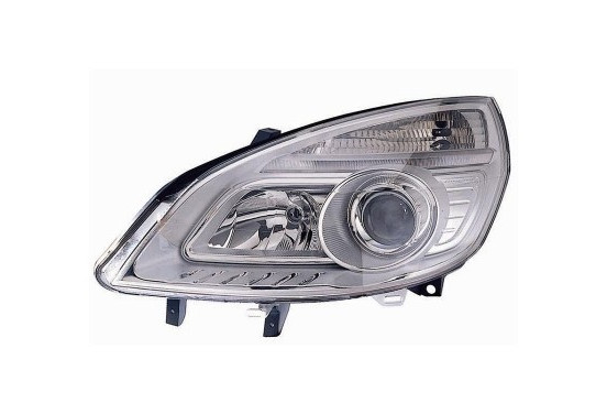 Koplamp links  met knipperlicht  vanaf 8/'06  H7+H1 inclusief MOTOR 4376961 Van Wezel