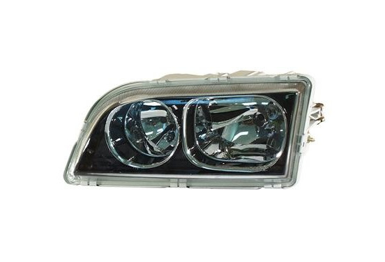 Koplamp links  vanaf '03 ZWART/CHROOM 5941967 Van Wezel