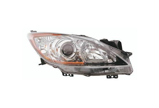 Koplamp rechts  H11+HB3 inclusief stelmotor 2738962 Van Wezel