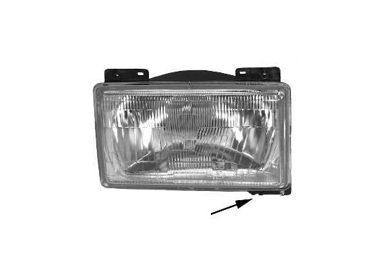 Koplamp rechts H4 1745952 Van Wezel
