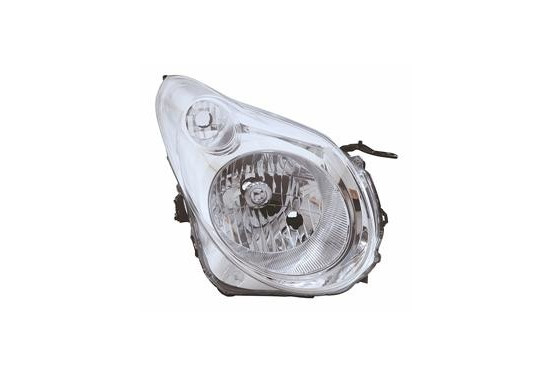 Koplamp rechts met knipperlicht  H4 +elektrisch 5208962 Van Wezel