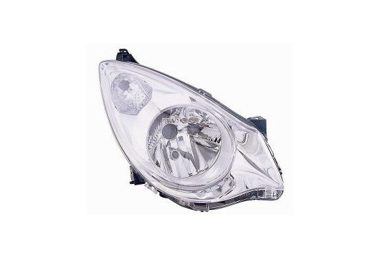 Koplamp rechts met knipperlicht  H4 inclusief stelmotor 3702962 Van Wezel