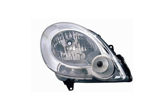 Koplamp rechts met knipperlicht  H4 inclusief stelmotor 4312962 Van Wezel