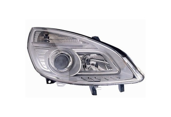 Koplamp rechts met knipperlicht vanaf  8/'06  H7+H1 inclusief MOTOR 4376962 Van Wezel