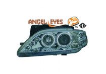 Koplampen passend voor Citroen Xsara 1997-2000 Chroom Angel Eyes
