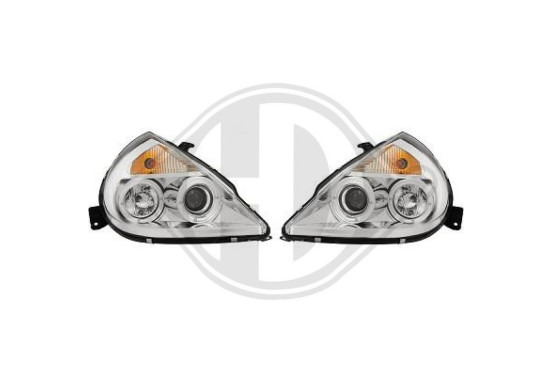 Koplampen passend voor Ford Ka 1996- Chroom 1460380 Diederichs, afbeelding 3