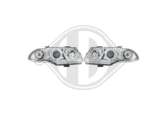 Koplampen passend voor Opel Astra F 7/1994-5/1998 Chroom 1804280 Diederichs, afbeelding 2