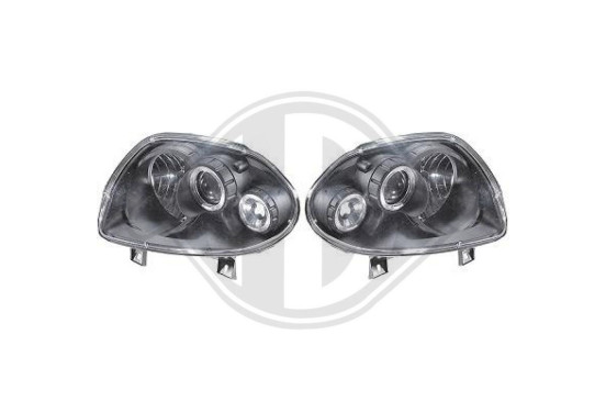 Koplampen passend voor Renault Clio II 1998-2001 zwart 4413580 Diederichs, afbeelding 2