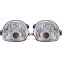 Koplampen passend voor Renault Twingo 1993-2007 Chroom 4480380 Diederichs