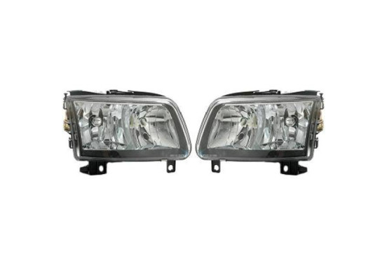 Koplampen passend voor Volkswagen Polo 6N2 99-01 Black 2204280 Diederichs