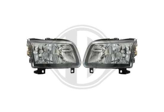Koplampen passend voor Volkswagen Polo 6N2 99-01 Black 2204280 Diederichs, afbeelding 2