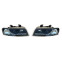 Set koplampen DRL-Look passend voor Audi A4 8E/B6 2001-2004 - Zwart