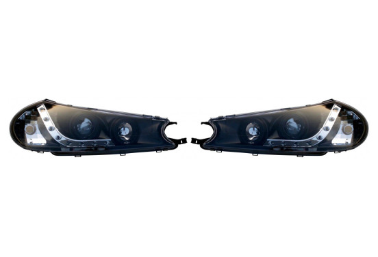 Set koplampen DRL-Look passend voor Ford Mondeo 1996-2000 - Zwart