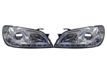 Set koplampen DRL-Look passend voor Lexus IS200/IS300 1998-2005 - Chroom