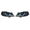 Set koplampen DRL-Look passend voor Opel Astra G 1998-2003 - Zwart