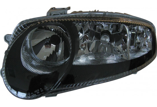 Set koplampen passend voor Alfa Romeo 147 -2005 - Zwart/Helder, afbeelding 2
